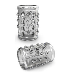 Прозрачная насадка с капельками STAY HARD COCK SLEEVE 05 CLEAR Прозрачная насадка с капельками STAY HARD COCK SLEEVE 05 CLEAR