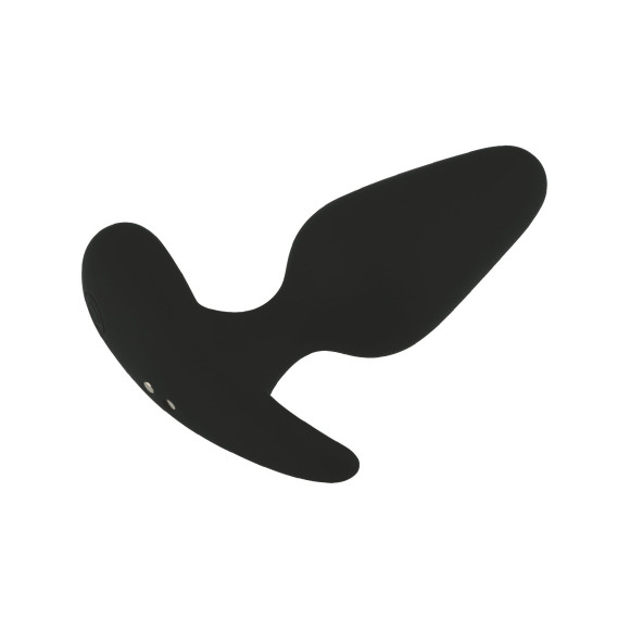 Черная анальная вибропробка с управлением через приложение - 10,3 см. Черная анальная вибропробка с управлением через приложение - 10,3 см.