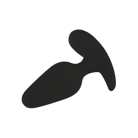 Черная анальная вибропробка с управлением через приложение - 10,3 см. Черная анальная вибропробка с управлением через приложение - 10,3 см.