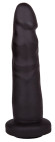 Черный анальный фаллоимитатор - 13 см. Черный анальный фаллоимитатор - 13 см.