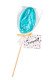 Леденец в форме вагины со вкусом блю кюрасао - 50 гр. Леденец в форме вагины со вкусом блю кюрасао - 50 гр.