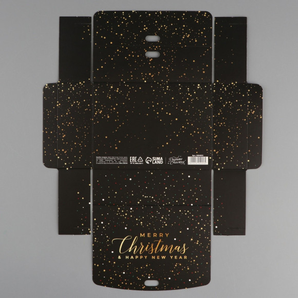 Складная подарочная коробка «Сказочного нового года» - 16,5 х 12,5 см. Складная подарочная коробка «Сказочного нового года» - 16,5 х 12,5 см.