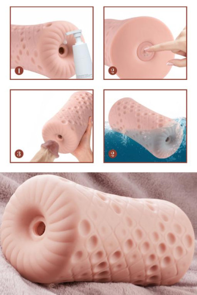 Телесный мастурбатор большого размера с функцией пенетрации Телесный мастурбатор большого размера с функцией пенетрации