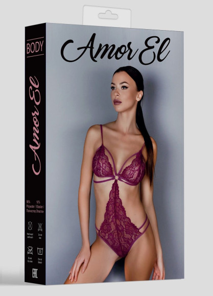 Соблазнительный тедди с декоративными бретелями Соблазнительный тедди с декоративными бретелями