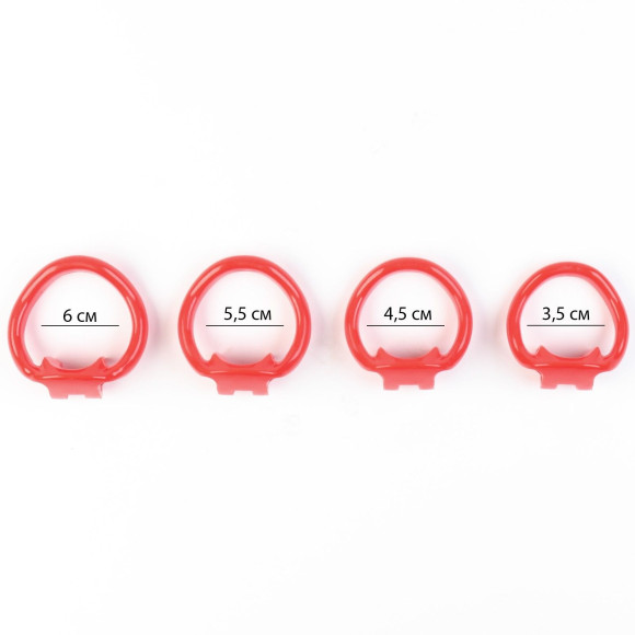 Красный мужской пояс верности «Оки-Чпоки» Красный мужской пояс верности «Оки-Чпоки»