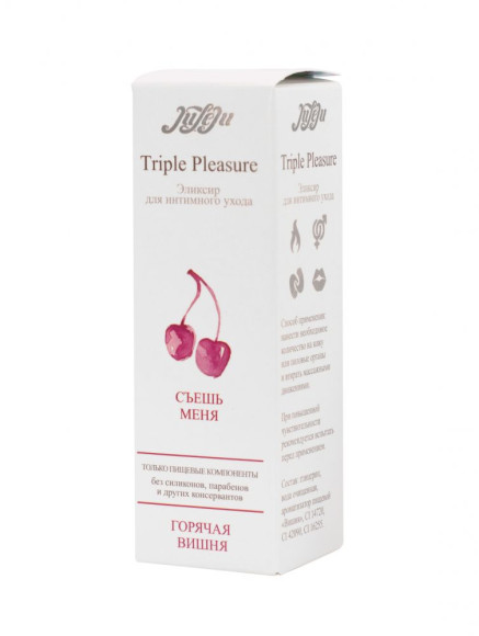 Эликсир Triple Pleasure «Горячая вишня» - 130 гр. Эликсир Triple Pleasure «Горячая вишня» - 130 гр.