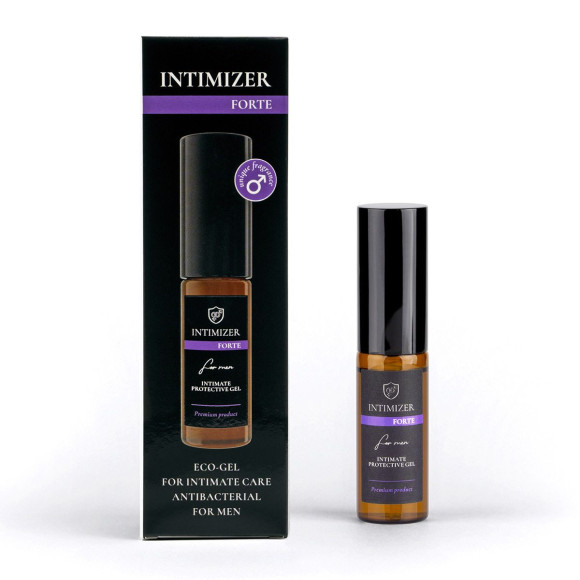 Мужской антибактериальный эко-гель для интимного ухода Intimizer Forte - 20 мл. Мужской антибактериальный эко-гель для интимного ухода Intimizer Forte - 20 мл.