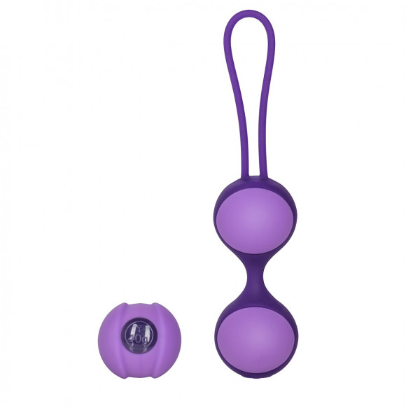 Фиолетовые вагинальные шарики MINI STELLA II KEGEL BALLS Фиолетовые вагинальные шарики MINI STELLA II KEGEL BALLS