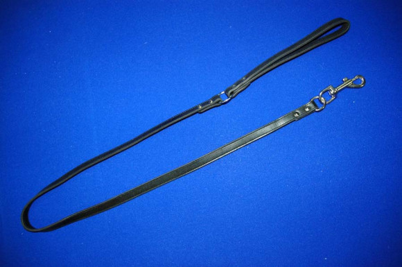 Подшитый кожаный поводок Привязь любви Подшитый кожаный поводок Привязь любви