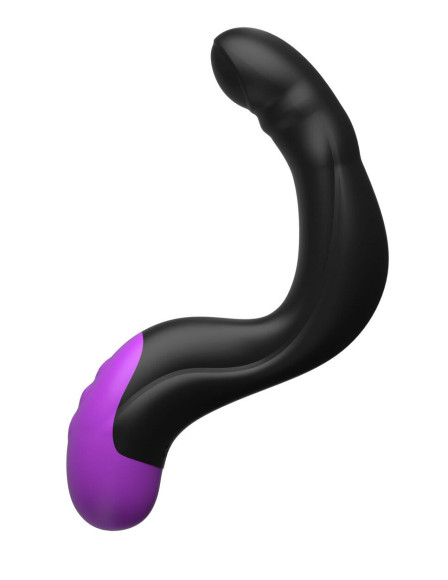 Черно-фиолетовый вибромассажёр простаты Hyper-Pulse P-Spot Massager Черно-фиолетовый вибромассажёр простаты Hyper-Pulse P-Spot Massager
