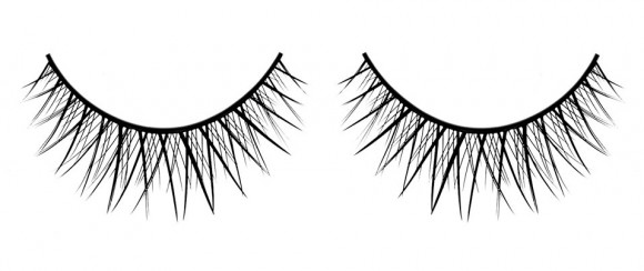 Черные накладные перекрещивающиеся ресницы Deluxe Черные накладные перекрещивающиеся ресницы Deluxe