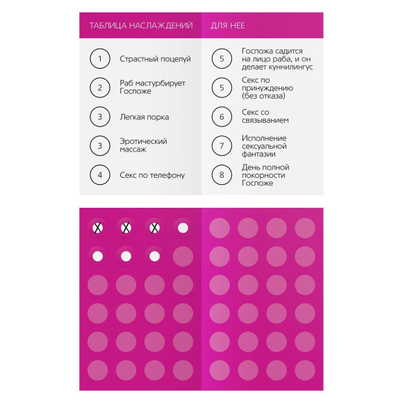 Эротическая игра для двоих «Ты мне/я тебе. BDSM» Эротическая игра для двоих «Ты мне/я тебе. BDSM»