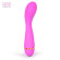 Розовый вибратор с ребрышкам на головке для G-стимуляции - 14 см. Розовый вибратор с ребрышкам на головке для G-стимуляции - 14 см.