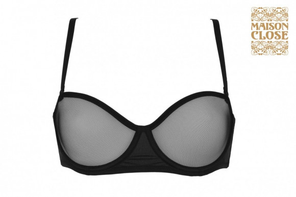 Полупрозрачный бюстгальтер Maison Close