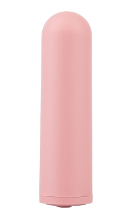 Нежно-розовая вибропуля Java - 7,8 см. Нежно-розовая вибропуля Java - 7,8 см.