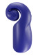 Синий мастурбатор SVibe Evo с вибрацией Синий мастурбатор SVibe Evo с вибрацией