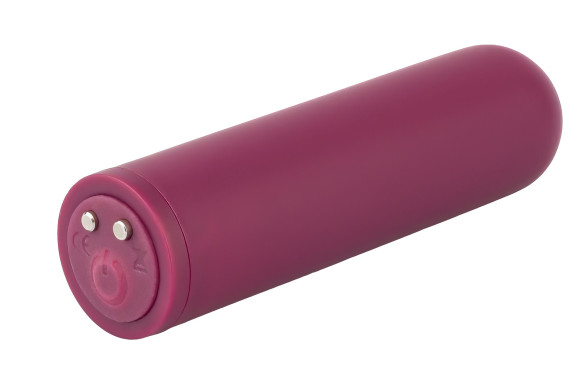 Сливовая вибропуля Java - 7,8 см. Сливовая вибропуля Java - 7,8 см.