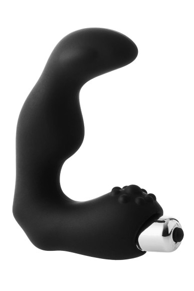 Черный вибромассажер простаты FantASStic Vibrating Prostate Massager - 11,3 см. Черный вибромассажер простаты FantASStic Vibrating Prostate Massager - 11,3 см.