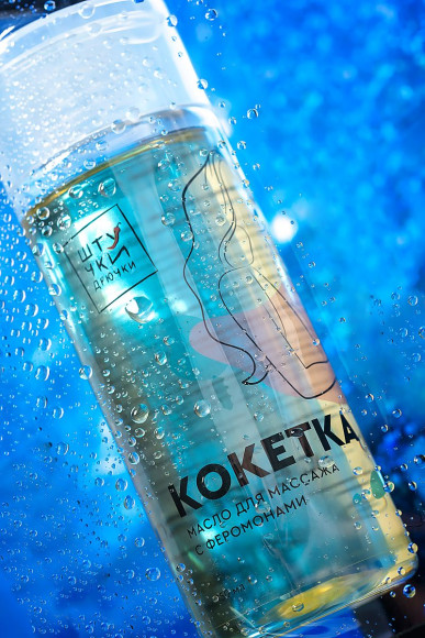 Массажное масло с феромонами «Кокетка» - 150 мл. Массажное масло с феромонами «Кокетка» - 150 мл.