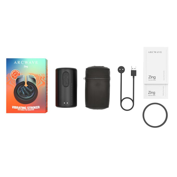 Черный вибромастурбатор ARCwave Zing Черный вибромастурбатор ARCwave Zing