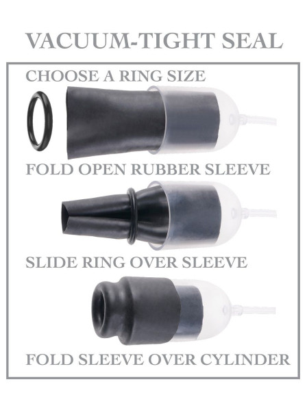 Компактная помпа-насос для головки Suck N’ Stroke Head Pump Компактная помпа-насос для головки Suck N’ Stroke Head Pump