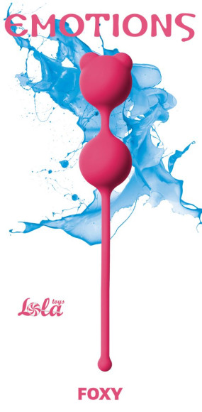 Розовые вагинальные шарики Emotions Foxy Розовые вагинальные шарики Emotions Foxy
