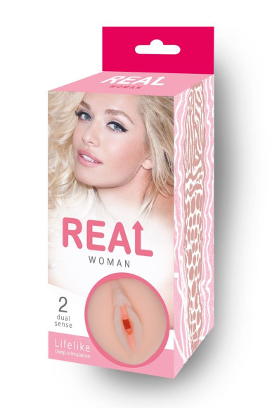 Мастурбатор-реалистик Real Woman с входом в виде вагины Мастурбатор-реалистик Real Woman с входом в виде вагины