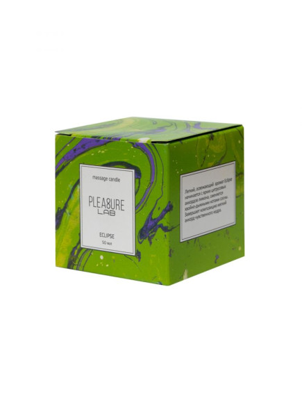 Массажная свеча Eclipse с ароматом сосны - 50 мл. Массажная свеча Eclipse с ароматом сосны - 50 мл.