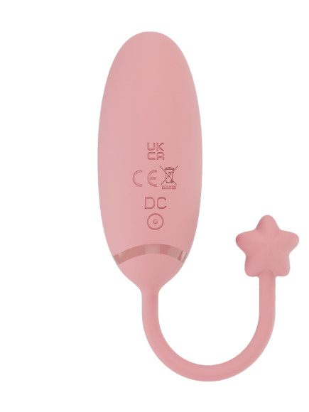Нежно-розовое виброяйцо с управлением через приложение Diana Нежно-розовое виброяйцо с управлением через приложение Diana