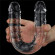 Прозрачный двусторонний фаллоимитатор Flawless Clear Double Dildo - 30 см. Прозрачный двусторонний фаллоимитатор Flawless Clear Double Dildo - 30 см.