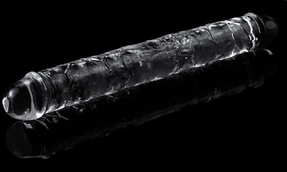 Прозрачный двусторонний фаллоимитатор Flawless Clear Double Dildo - 30 см. Прозрачный двусторонний фаллоимитатор Flawless Clear Double Dildo - 30 см.