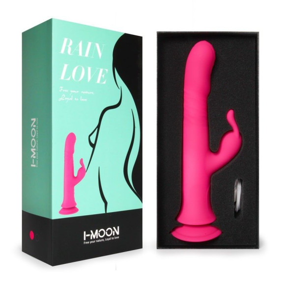 Розовый вибратор-кролик с возвратно-поступательными движениями и ротацией - 24,2 см. Розовый вибратор-кролик с возвратно-поступательными движениями и ротацией - 24,2 см.