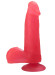 Розовый гелевый дилдо на присоске - 16,5 см. Розовый гелевый дилдо на присоске - 16,5 см.