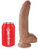 Фаллоимитатор-мулат 9  Cock with Balls - 22,9 см.