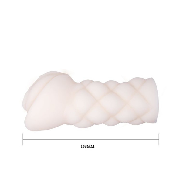 Тугой мастурбатор-вагина с вибрацией