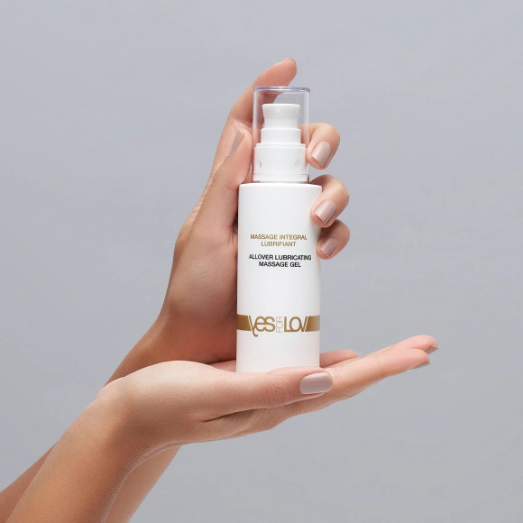 Массажный гель-смазка на силиконовой основе Allover Massage Gel - 100 мл.