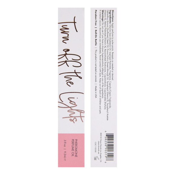 Парфюмерное масло с феромонами Turn Off The Lights с цветочно-восточным ароматом - 9,2 мл. Парфюмерное масло с феромонами Turn Off The Lights с цветочно-восточным ароматом - 9,2 мл.