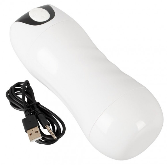Белый мастурбатор Masturbator with 2 functions Белый мастурбатор Masturbator with 2 functions