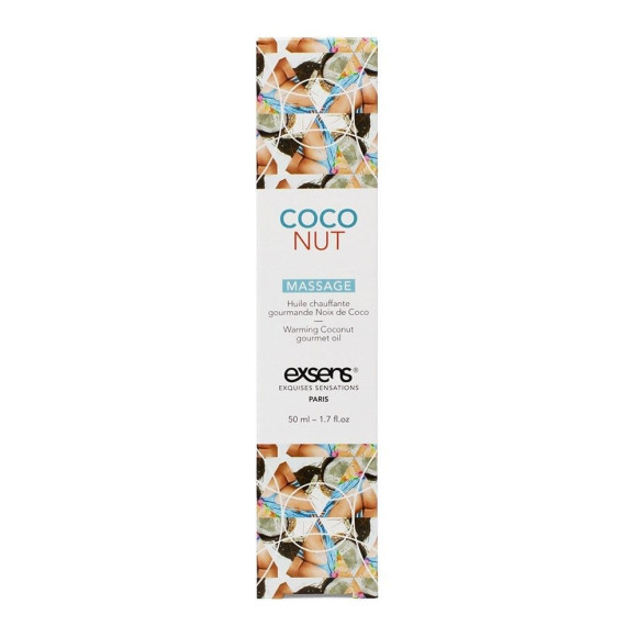 Разогревающее массажное масло с ароматом кокоса Gourmet Coconut - 50 мл. Разогревающее массажное масло с ароматом кокоса Gourmet Coconut - 50 мл.