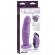 Фиолетовый вибратор-насадка для страпона - 15,2 см.