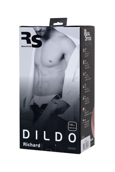 Телесный реалистичный фаллоимитатор Richard без мошонки - 20 см. Телесный реалистичный фаллоимитатор Richard без мошонки - 20 см.