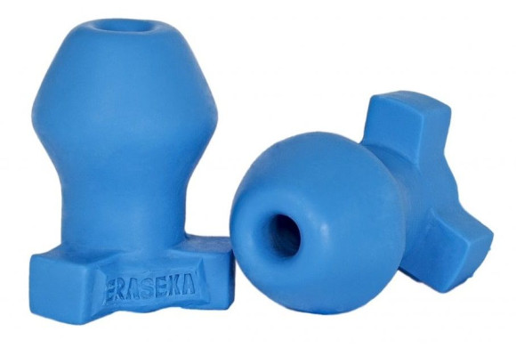 Большой голубой анальный тоннель - 10,5 см. Большой голубой анальный тоннель - 10,5 см.