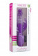 Фиолетовый вибратор Multiply с двумя отростками - 23,5 см.
