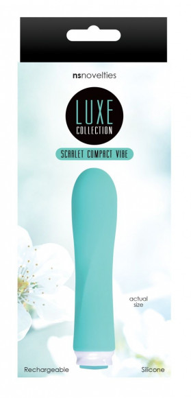 Мятный мини-вибратор Compact Vibe Scarlet - 11 см. Мятный мини-вибратор Compact Vibe Scarlet - 11 см.