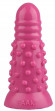 Розовая анальная втулка с шипиками - 18 см. Розовая анальная втулка с шипиками - 18 см.