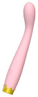 Розовый вибратор для точки G - 17,8 см.