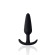 Черная анальная пробка для ношения Little Secret - 10 см. Черная анальная пробка для ношения Little Secret - 10 см.