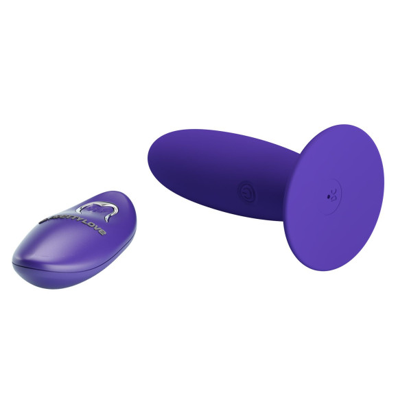 Фиолетовый анальный вибростимулятор Remote Control Vibrating Plug Youth - 11 см. Фиолетовый анальный вибростимулятор Remote Control Vibrating Plug Youth - 11 см.