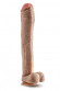Реалистичный фаллоимитатор-гигант Mr. Ed - 33 см.