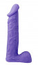 Фиолетовый фаллоимитатор большого размера XSKIN 9 PVC DONG - 23 см. Фиолетовый фаллоимитатор большого размера XSKIN 9 PVC DONG - 23 см.